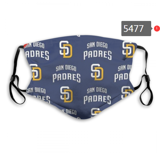 2020 MLB San Diego Padres #4 Dust mask with filter